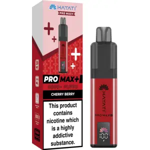 Hayati Pro Max Plus 6000 Prefilled Pod Kit - 20mg | Cherry Berry